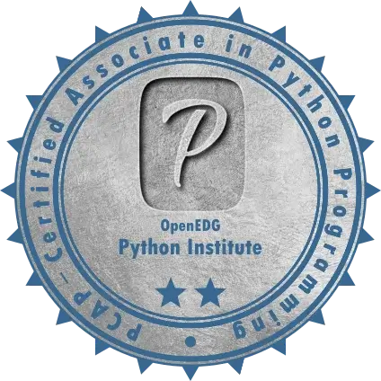 logo certificado Phyton plata