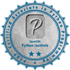 logo certificado phyton plata