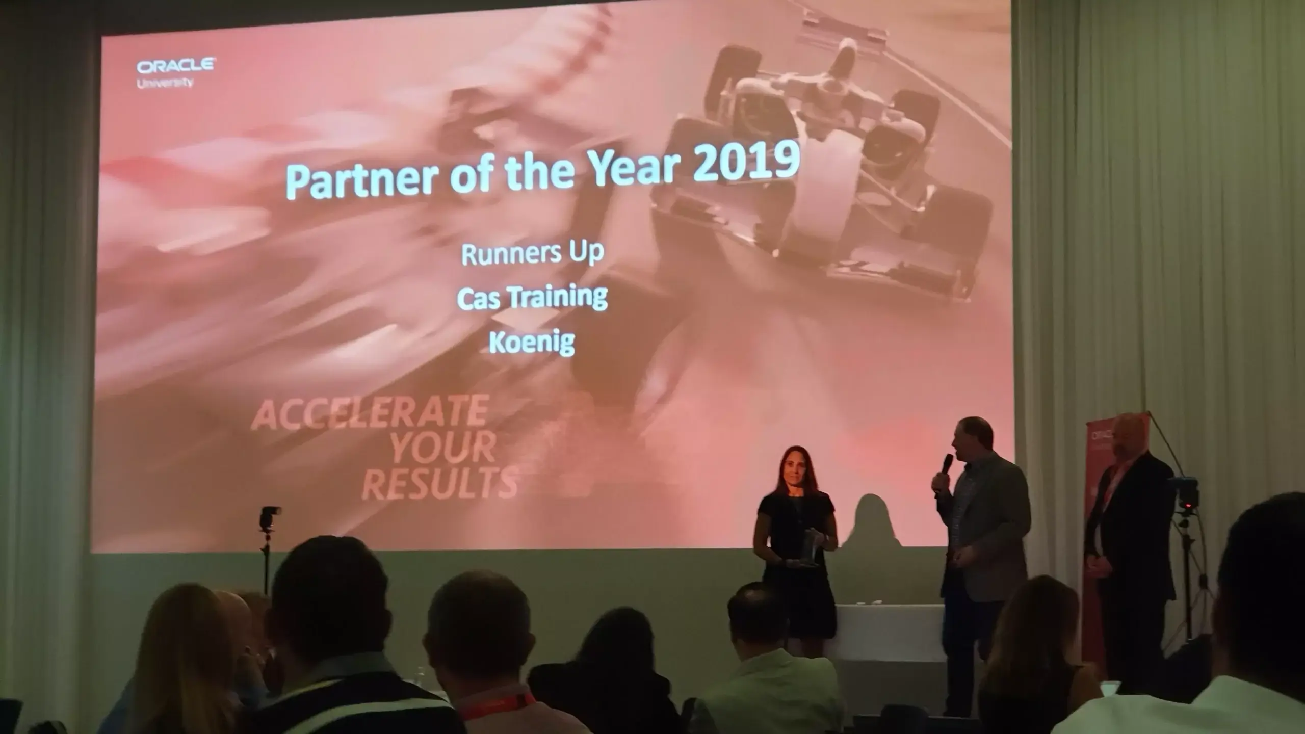 Partner of the year Oracle, Impact Award Winner EMEA 2019