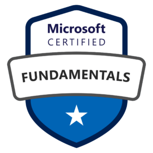 Microsoft Certified Fundamentals Badge