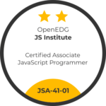 Badge JSA-41-01 OpenEDG Python Institute