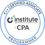 Badge CPA OpenEDG C++ Institute