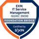 EXIN IT Service Management Foundation Bridge ISO/IEC 20000:2018